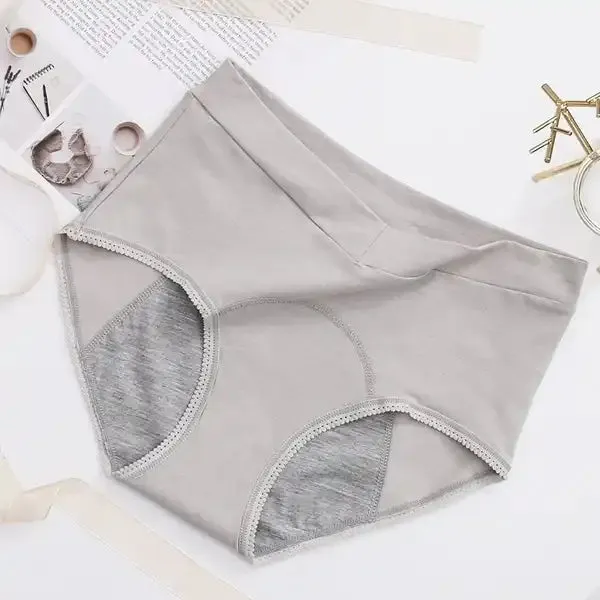 2 PCS Ultra Comfortable High Waisted Leakproof Period Panties