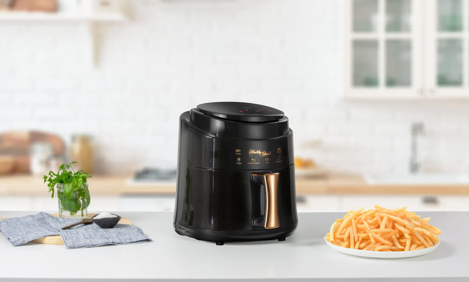 6.5L Digital Air Fryer | Timer | 360° Cooking | 1900W | 6 Programs