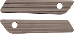 ARLEN NESS Saddlebag Latch Covers - Titanium 03-617
