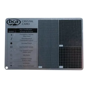 BCA Aluminum Crystal Card