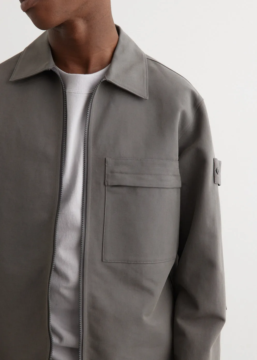 Ghost Zip Overshirt
