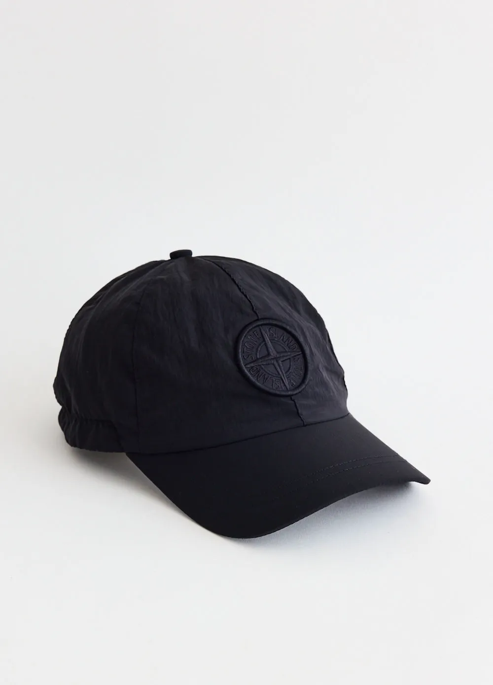 Iridescent Nylon Metal Six Panel Cap