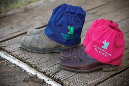Pink Boot Covers