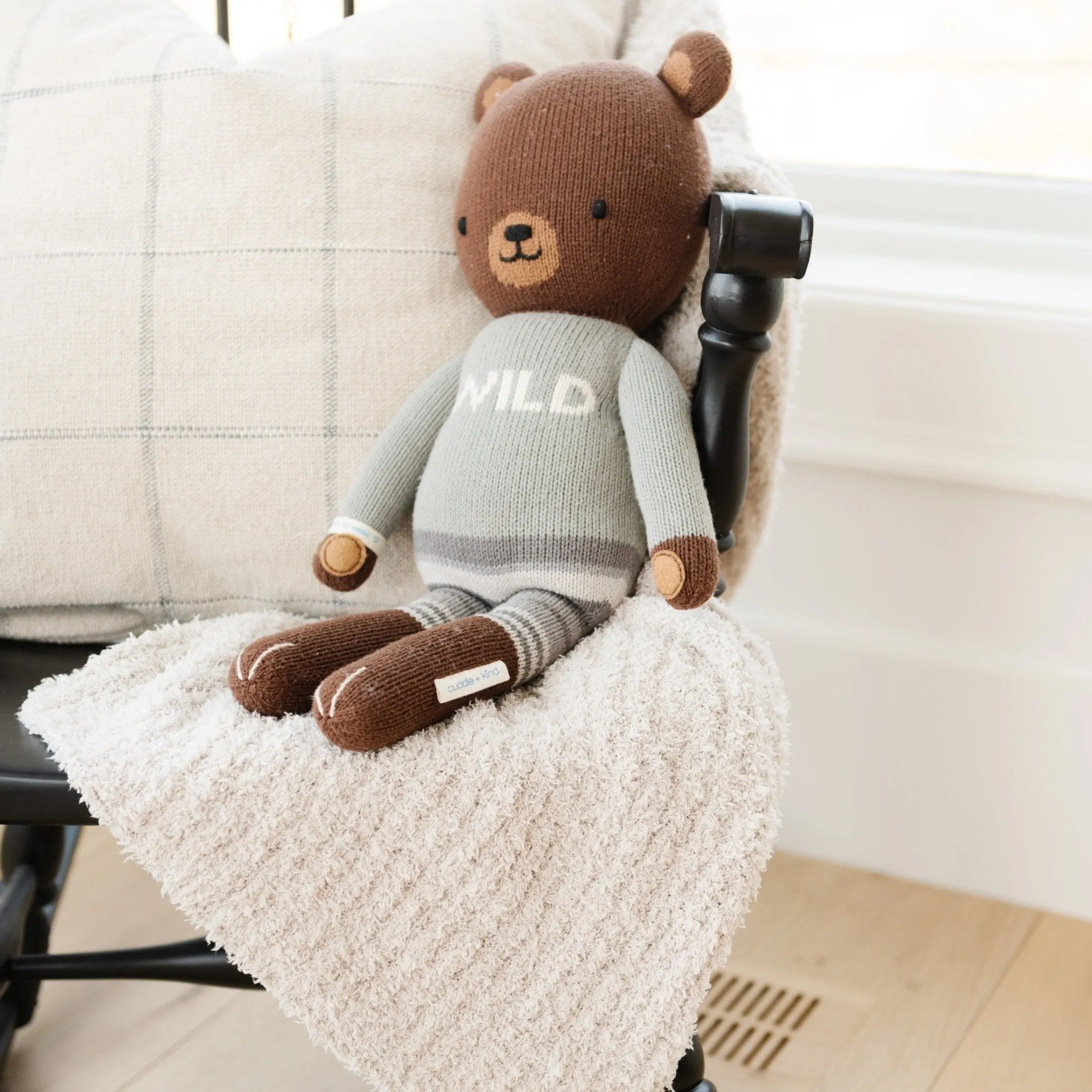 RIBBED BAMBONI RECEIVING BLANKETS