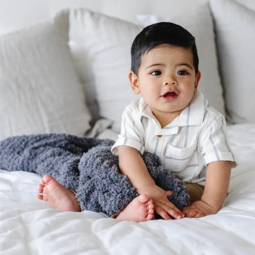 RIBBED BAMBONI RECEIVING BLANKETS