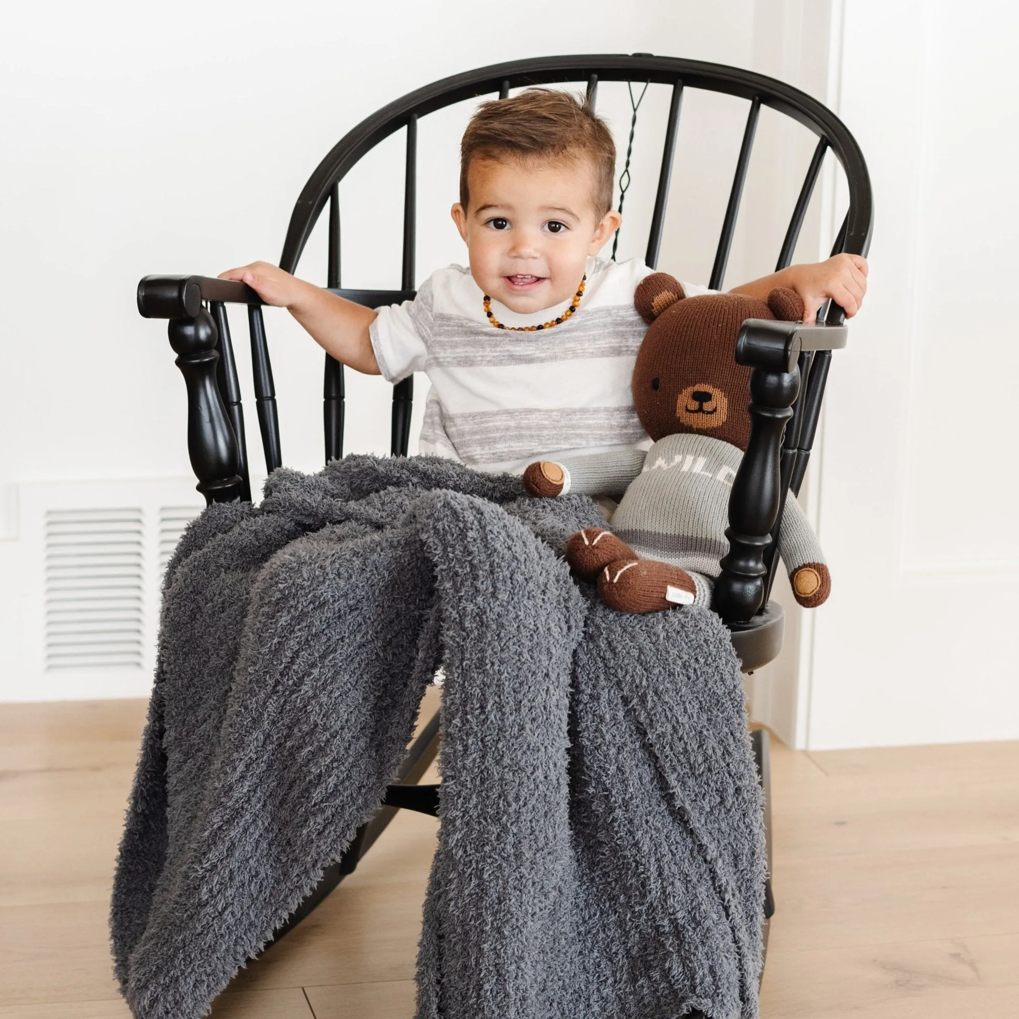 RIBBED BAMBONI RECEIVING BLANKETS