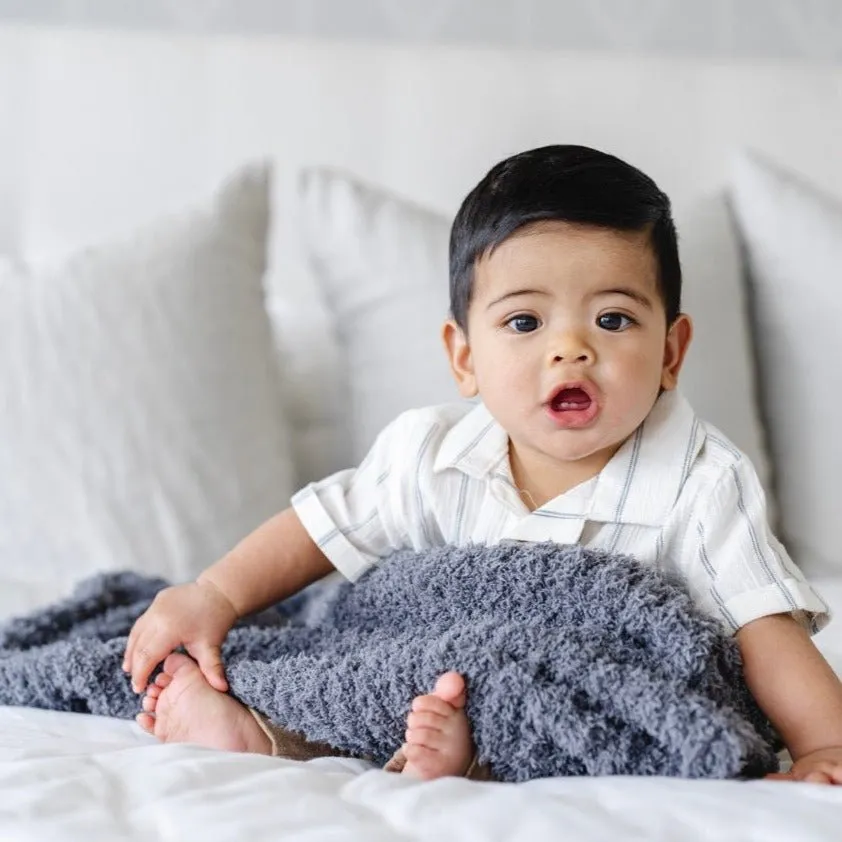 RIBBED BAMBONI RECEIVING BLANKETS