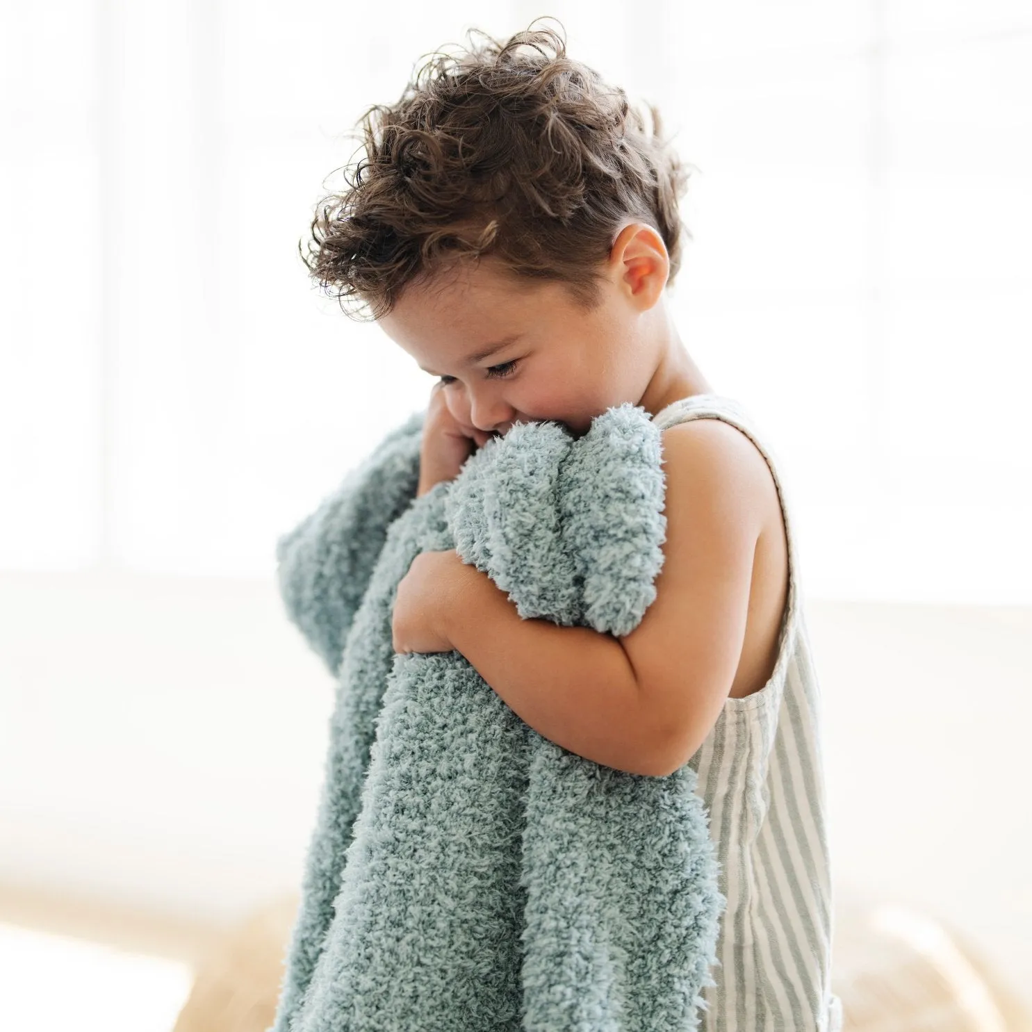 RIBBED BAMBONI RECEIVING BLANKETS