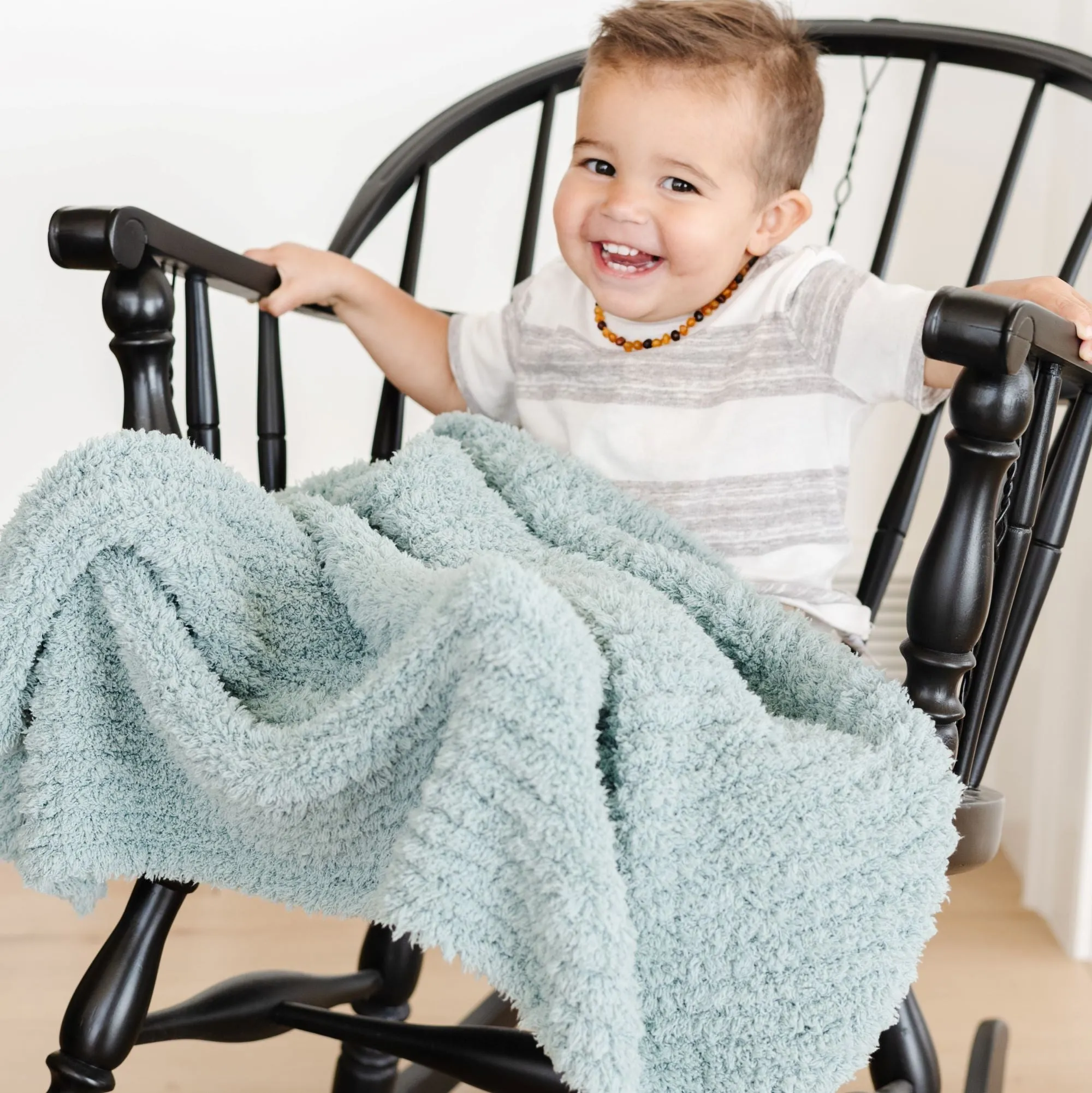RIBBED BAMBONI RECEIVING BLANKETS