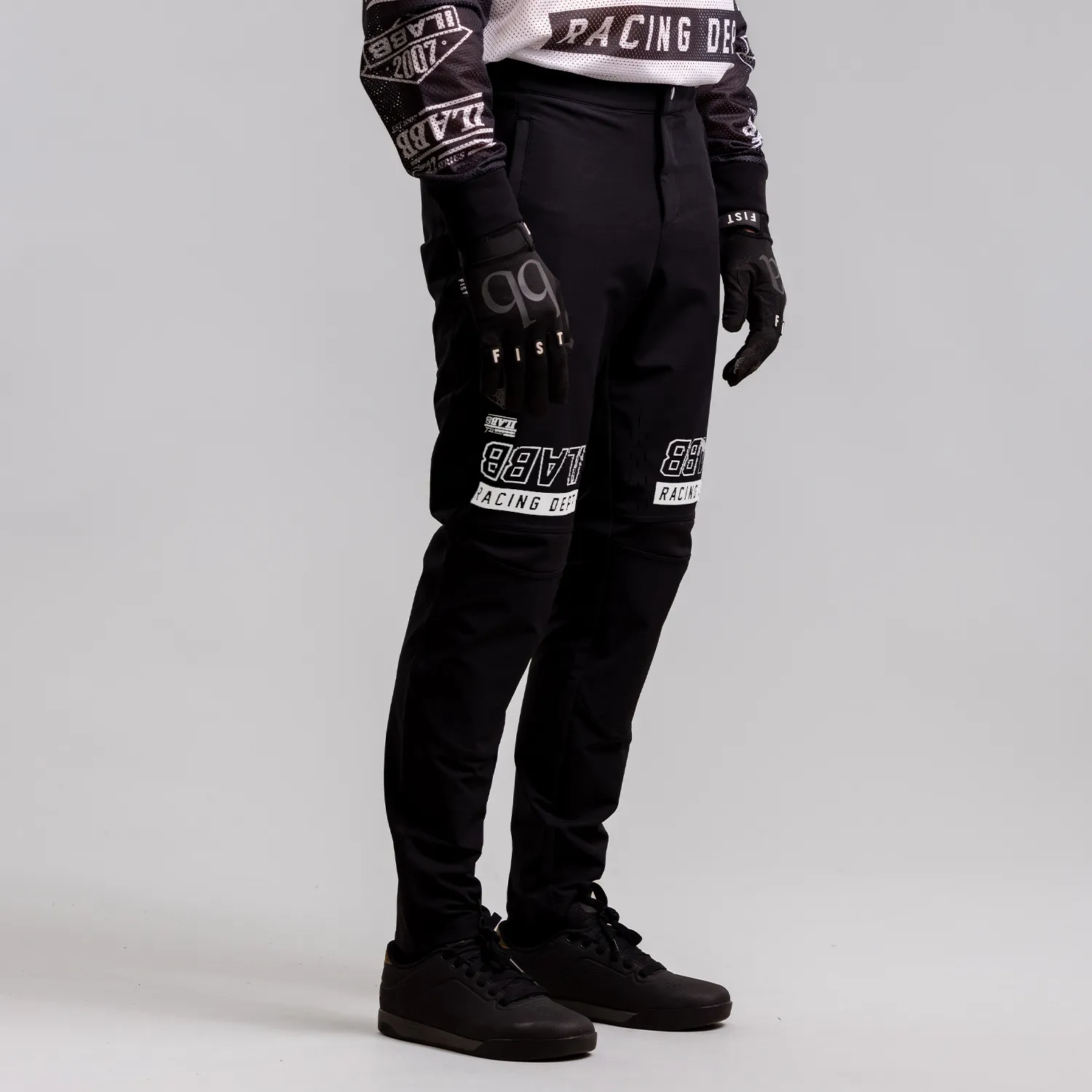 Traverse Ride Pant Race 3.0 - Men's -  BLACK / WHITE