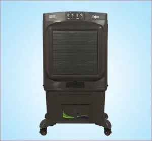 Voltas 110L Desert Cooler Tejas 110 | Honeycomb Cooling | Ice Chamber | Inverter Support | Heavy Duty Wheels